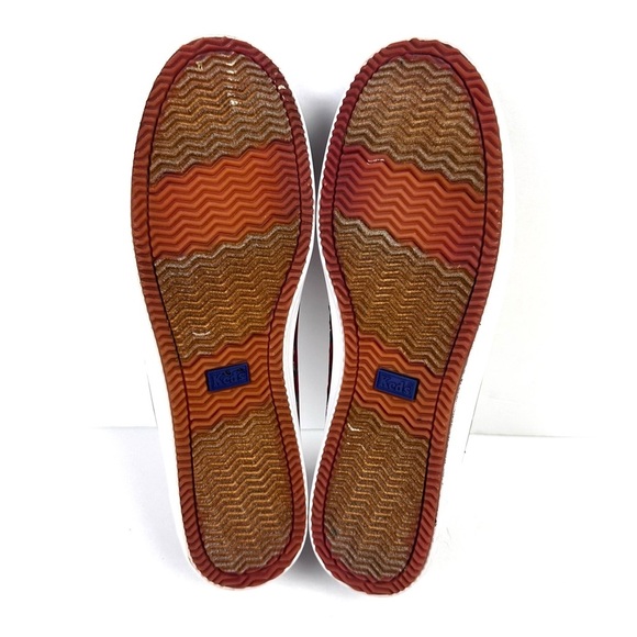 Keds Eleanor Shoes 9 Red Panda Canvas Slip On Flats Womens - Picture 7 of 8